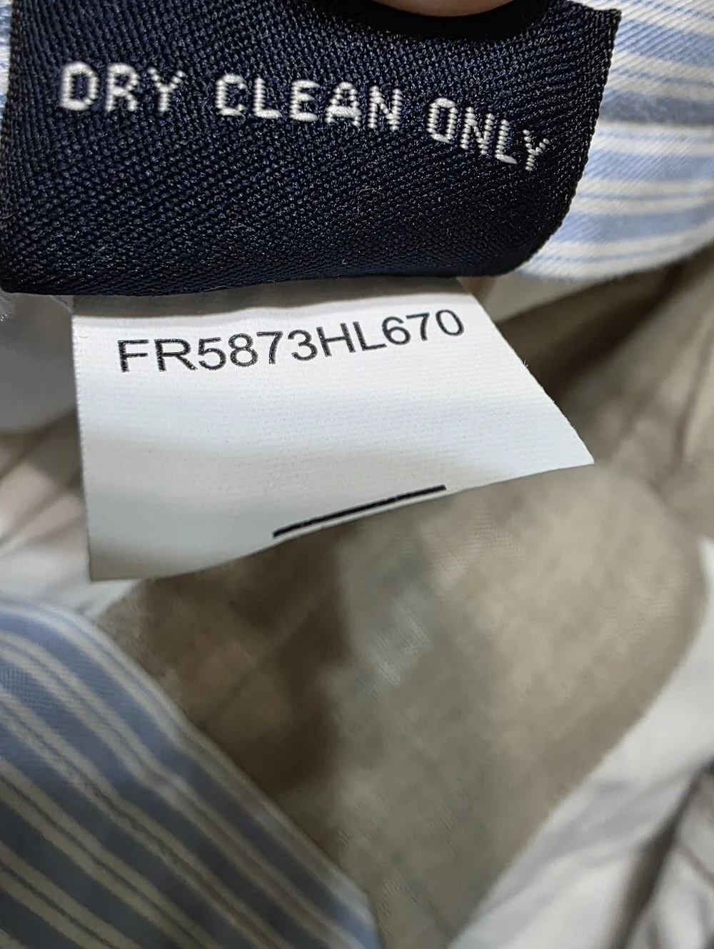 Façonnable 100% Linen Trousers | French Riviera Quiet Luxury | Tan | Size 40